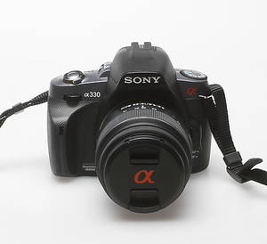 DIGITAL SYSTEMKAMER, ax330, objektiv 18-55mm, Sony.