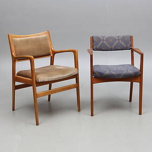 KARMSTOLAR, 2 st, 1900-talets andra hälft.