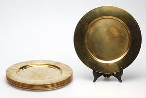 KUVERTTALLRIKAR, 12 st, mässing, 1900-tal.