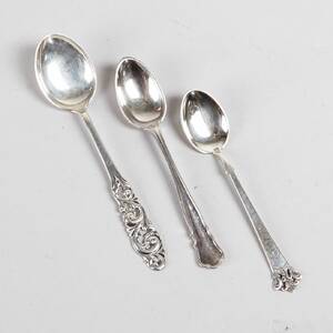 Kaffeskedar silver