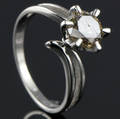 Solitaire ring ca. 1.56 ct.