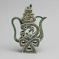 KANNA, porslin, Kina, 1800-tal.