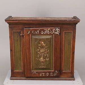 ALLMOGESKÅP, daterat 1792.