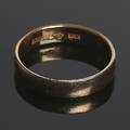 RING, 18k guld, 1961. Vikt 6 gram.