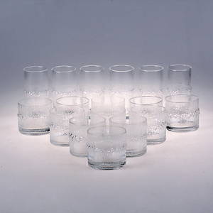 GLAS, 17 st. Niva, Tapio Wirkkala, Iittala.