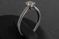 Diamond solitaire ring, approx. 0.56 ct.