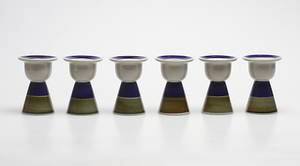 ÄGGKOPPAR, 6 st, keramik, Elisabeth, Marianne Westman, Rörstrand.