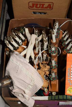 Adventsljusstakar m m