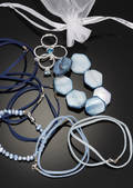 Spinning Jewelry, m.m. blå smykker 11