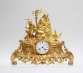 BORDSPENDYL, senempire, 1800-talets mitt.