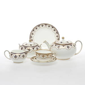 TESERVISDELAR, 24 delar, porslin, Wedgwood, England.