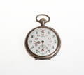 FICKUR, Rödtolva, Omega, silver.