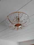 Kristallplafondlampa