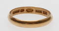 RING, 18k guld, vikt ca 4 gr.