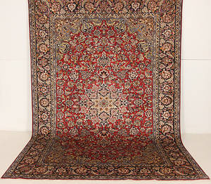 ORIENTALISK MATTA, Persien, Isfahan - Najafabad, 333 x 233 cm.
