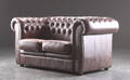 To-pers. sofa i Chesterfield stil