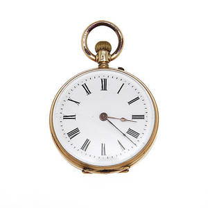 FICKUR, 14K guld, total vikt 25 gram.