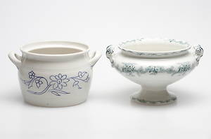 PORSLIN, 3 delar, Gustafsberg, Rörstrand.