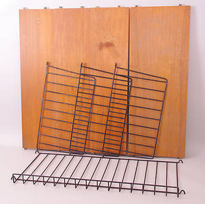 VÄGGHYLLA, String, Nils Strinning, teak, 1900-talets mitt.