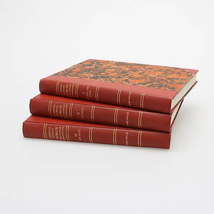 SIGURD WALLIN, 3 band, Nordiska Muséets möbler från svenska herremanshem, 1931-1935.