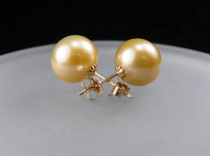 Ohrstecker mit Südseeperle  2 