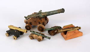 PRYDNADSKANONER, 5 stycken.