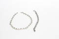 COLLIER samt ARMBAND, silver, 1900-tal, vikt ca 50 gram.
