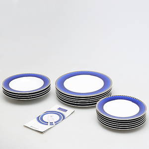 MATSERVISDELAR, 16 st, Marianne, Sigvard Bernadotte, Christineholm.