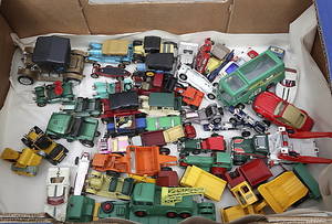 LEKSAKSBILAR, bl.a. Dinky Toys, Corgi Toys, Lesney.