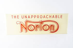 Reklamskylt The Unapproachable Norton