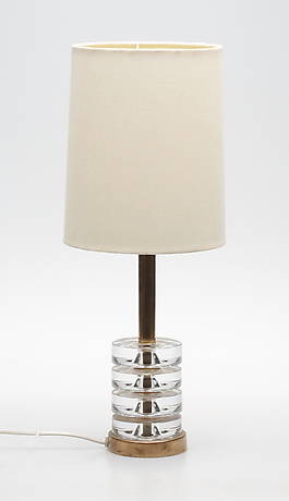 BORDSLAMPA, Carl Fagerlund, Orrefors, 1900-talets andra hälft.