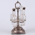 BORDSSURTOUT, nysilver, A G Dufva, 18001900-tal.