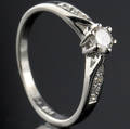 Brillant ring ca. 0.33 ct.