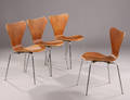 Arne Jacobsen 1902-1971. Fire stole model 3107 4