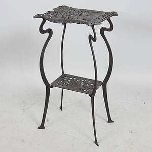 BLOMBORD, gjutjärn, jugendstil, samtida.