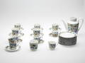 KAFFESERVIS, 38 delar, Arzberg, 1900-tal.