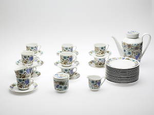 KAFFESERVIS, 38 delar, Arzberg, 1900-tal.