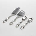 BESTICK, 4 delar, silver, vikt ca. 207,8 gram.