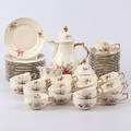 KAFFESERVIS, 60 delar, porslin, sanssouci,  Rosenthal.