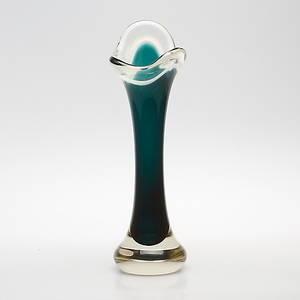 VAS, glas, Paul Kedelv, Flygsfors, 1953, signerad.