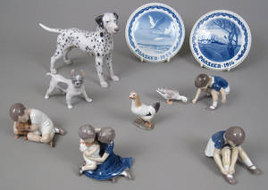 BGKgl. Figurer samt platter 10