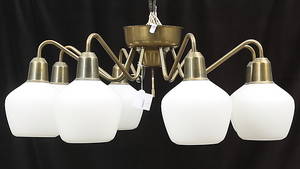 TAKLAMPA, ASEA, A 4082, omkring 1900-talets mitt, höjd ca. 28 cm.