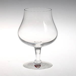 COGNACSKUPOR, 12 st, glas, Orrefors. 1900-tal.