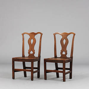 STOLAR, ett par, 1800-tal.