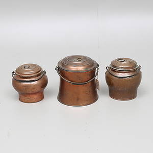 KOPPAR, 3 delar, 1800-tal.