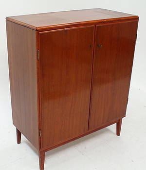 SKÅP, teakek,1950-talet.