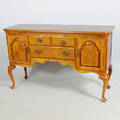 SIDEBOARD, mahogny, rokokostil.