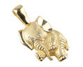 ANHÄNGER, 585er Gelbgold, ca. 4,9 g.