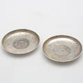 FAT, 2 st, vitmetall, troligen Kina, 1900-tal.