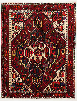 MATTA, Persisk, Bakhtiari, 210x160 cm.
